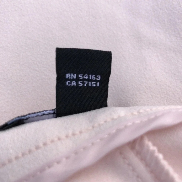 Karl Lagerfeld Paris color is Sherbet Pastel Pants/Trousers Gold Buttons Size 10 - Picture 7 of 7